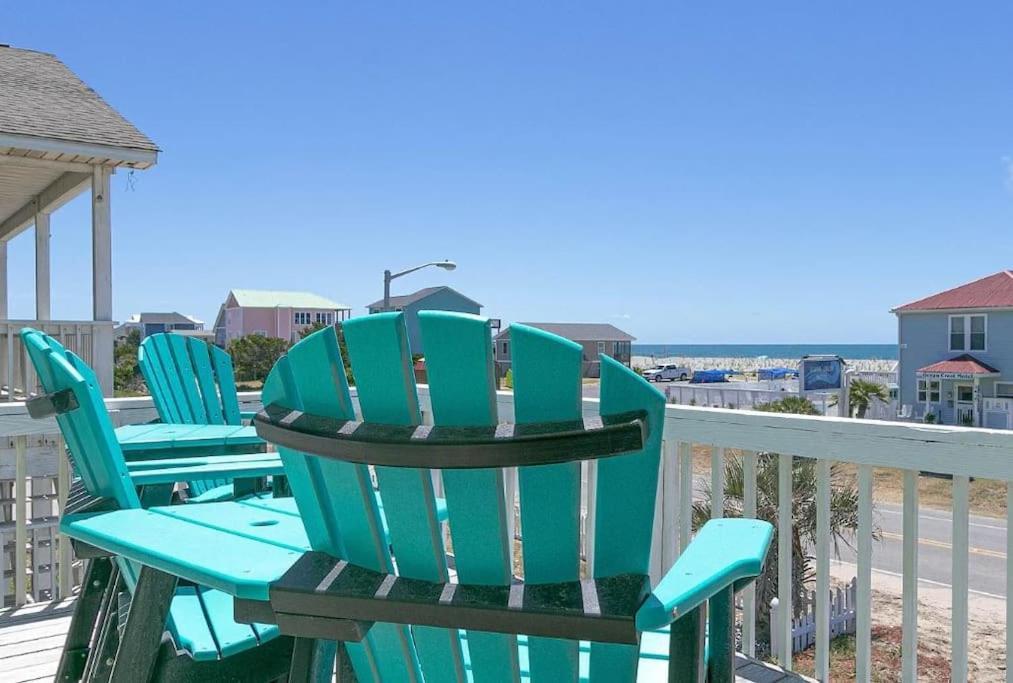 Pool Haven Ocean View Villa Oak Island Ngoại thất bức ảnh