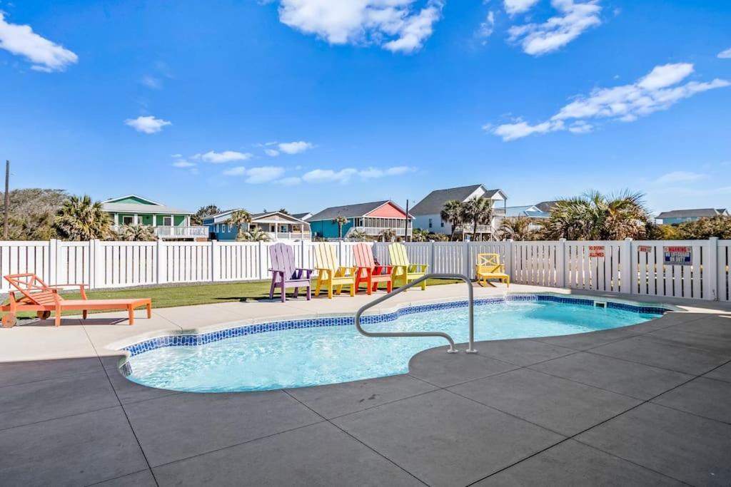 Pool Haven Ocean View Villa Oak Island Ngoại thất bức ảnh